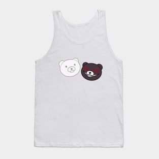 Junko Enoshima Monokuma Hair Pins Tank Top